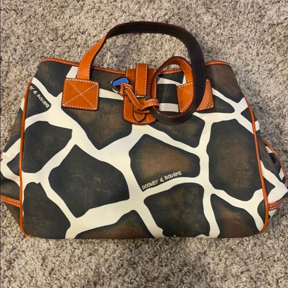 Dooney & Bourke Giraffe print bag IMMACULATE